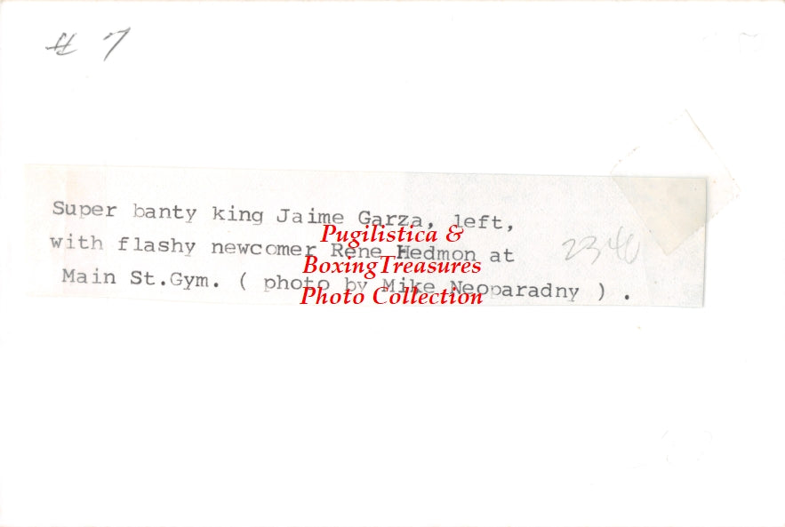 Boxing Photo #837 - Jaime Garza and Rene Hedman