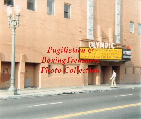 Boxing Photo #1128 - Site of The Olympic Auditorium in 1987 - Los Angeles, California