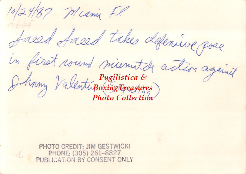 Boxing Photo #1132 - Johnny Valentin vs. Said Saad - Miami, Florida