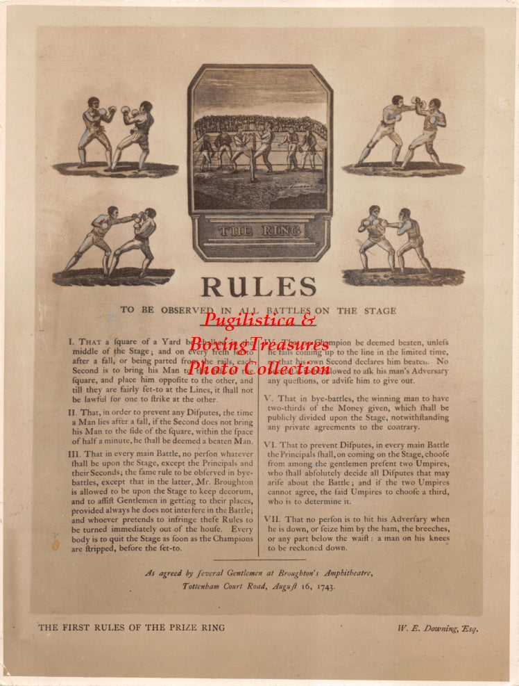 Boxing Photo #1191 - Broughton's Rules