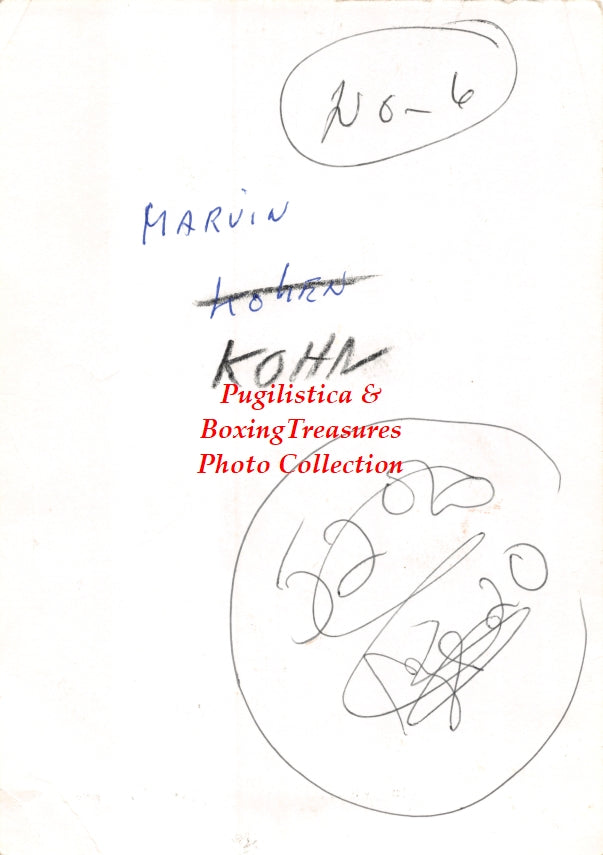 Boxing Photo #1205 - Marvin Kohn
