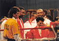 Boxing Photo #1299 - Larry Holmes vs. Ray Mercer 1992 Vintage Snapshot Photograph