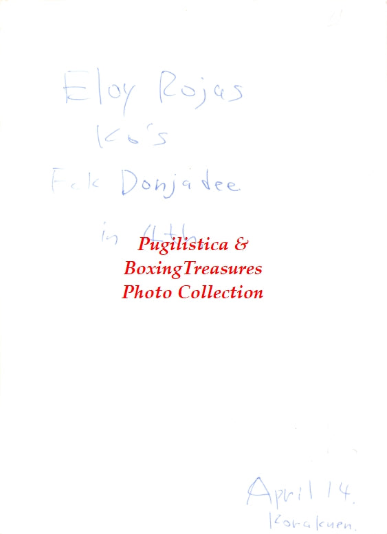 Boxing Photo #1193 - Eloy Rojas vs. Eak Donjadee - Tokyo, Japan