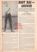 Boxing News Clipping #2576 - Jack Root, Dumb Dan Morgan
