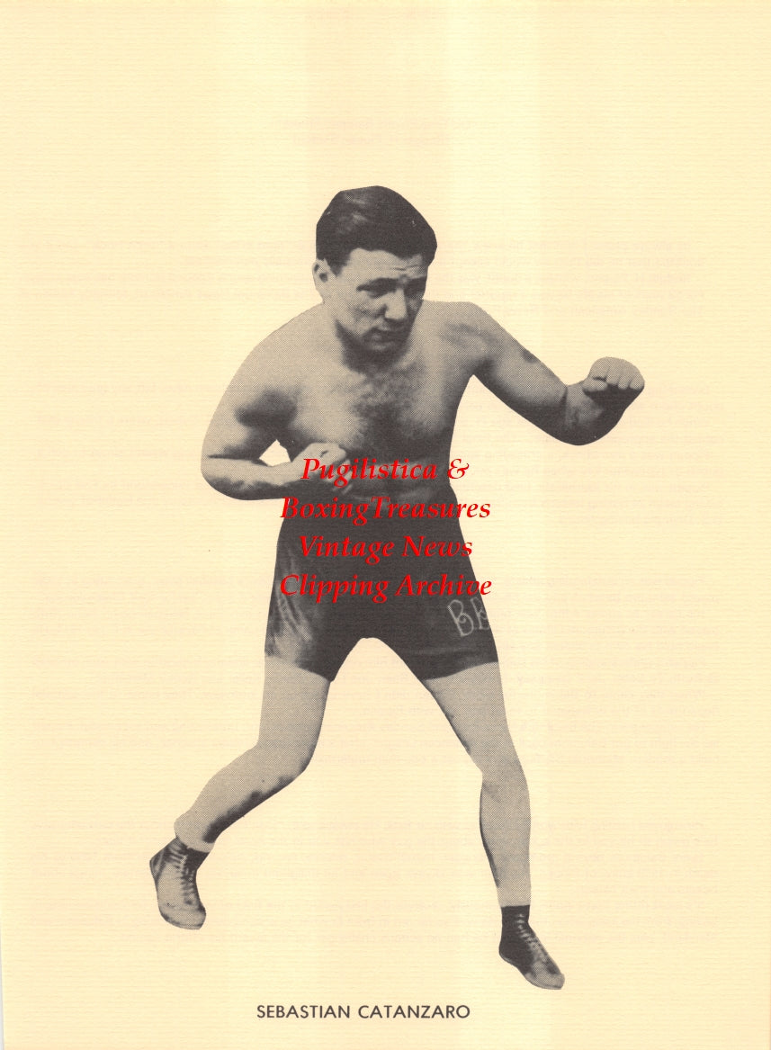 Boxing News Clipping #2664 - Buster Brown, Rodger H. Pippen