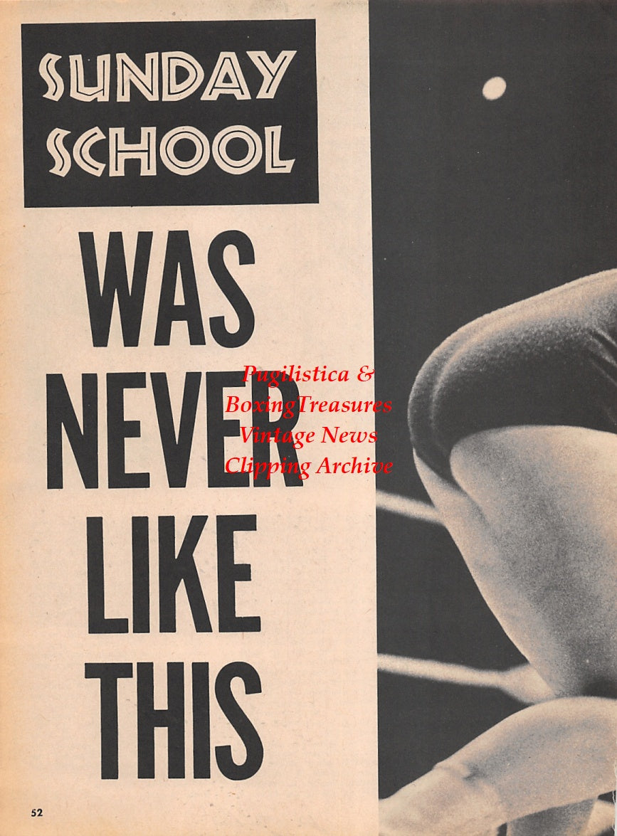 Wrestling News Clipping #118 - The Beast "John Gauchetti" vs. Ilio Di Paolo