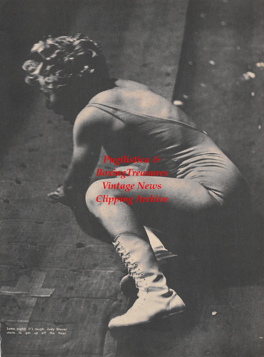 Wrestling News Clipping #121 - Judy Glover