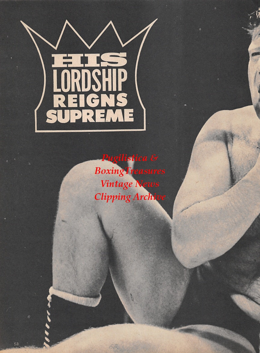 Wrestling News Clipping #121 - Judy Glover