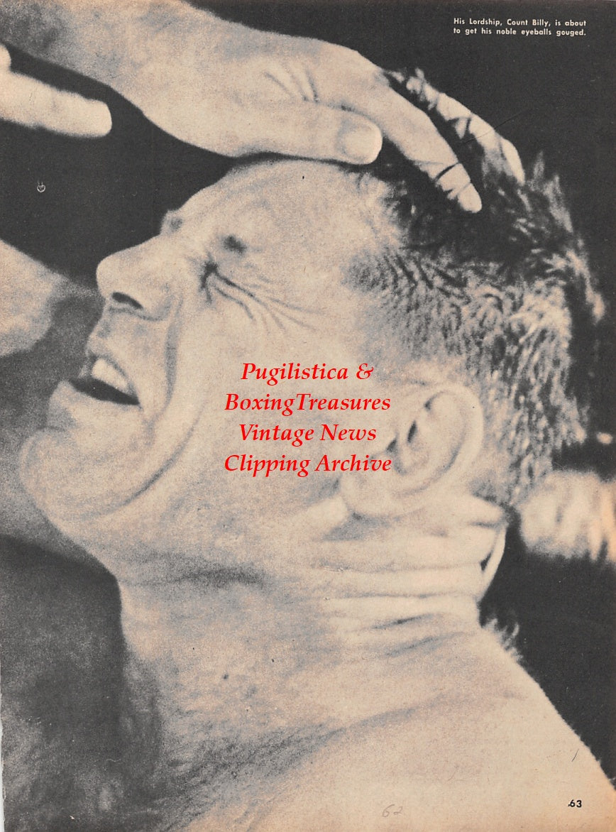 Wrestling News Clipping #124 - Count Billy Varga vs. The Preacher