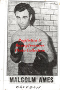 Boxing Photo #1110 - Malcolm Ames
