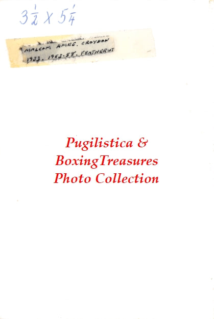 Boxing Photo #1110 - Malcolm Ames