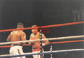Boxing Photo #1313 - Larry Holmes vs. Ray Mercer 1992 Vintage Snapshot Photograph