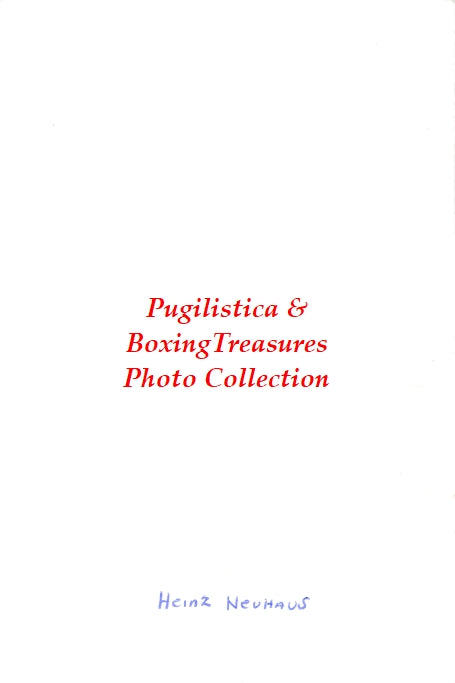 Boxing Photo #1103 - Heinz Neuhaus