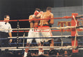 Boxing Photo #1341 - Larry Holmes vs. Ray Mercer 1992 Vintage Snapshot Photograph
