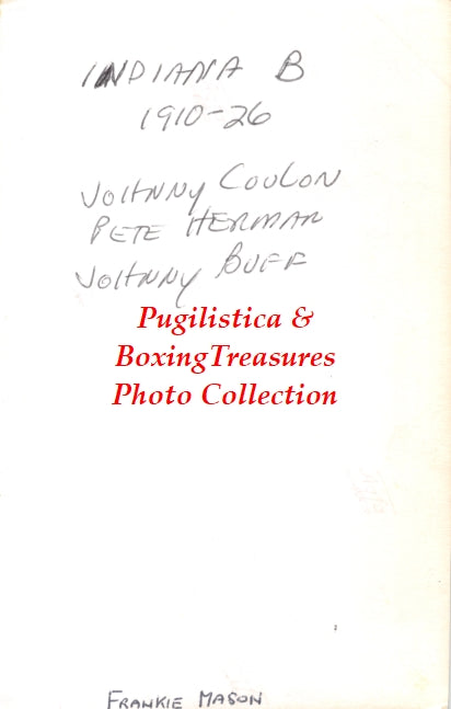 Boxing Photo #1160 - Frankie Mason