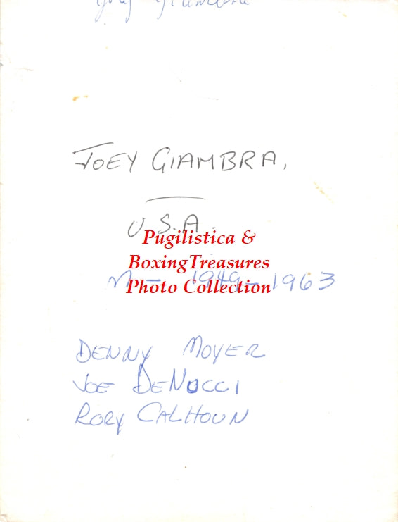 Boxing Photo #1162 - Joey Giambra