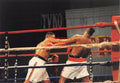 Boxing Photo #1322 - Larry Holmes vs. Ray Mercer 1992 Vintage Snapshot Photograph