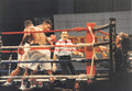 Boxing Photo #1340 - Larry Holmes vs. Ray Mercer 1992 Vintage Snapshot Photograph