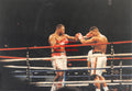 Boxing Photo #1325 - Larry Holmes vs. Ray Mercer 1992 Vintage Snapshot Photograph