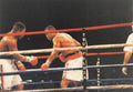 Boxing Photo #1319 - Larry Holmes vs. Ray Mercer 1992 Vintage Snapshot Photograph