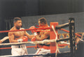 Boxing Photo #1317 - Larry Holmes vs. Ray Mercer 1992 Vintage Snapshot Photograph