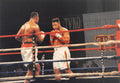 Boxing Photo #1352 - Larry Holmes vs. Ray Mercer 1992 Vintage Snapshot Photograph