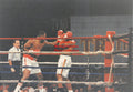 Boxing Photo #1361 - Larry Holmes vs. Ray Mercer 1992 Vintage Snapshot Photograph