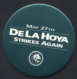 Oscar De La Hoya vs. Giorgio Campanella - 1994 Souvenir Pinback Button