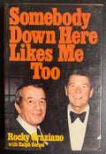 Rocky Graziano : Somebody Down Here Likes Me To - 1981 Boxing Book - Hardcover 1st Edition