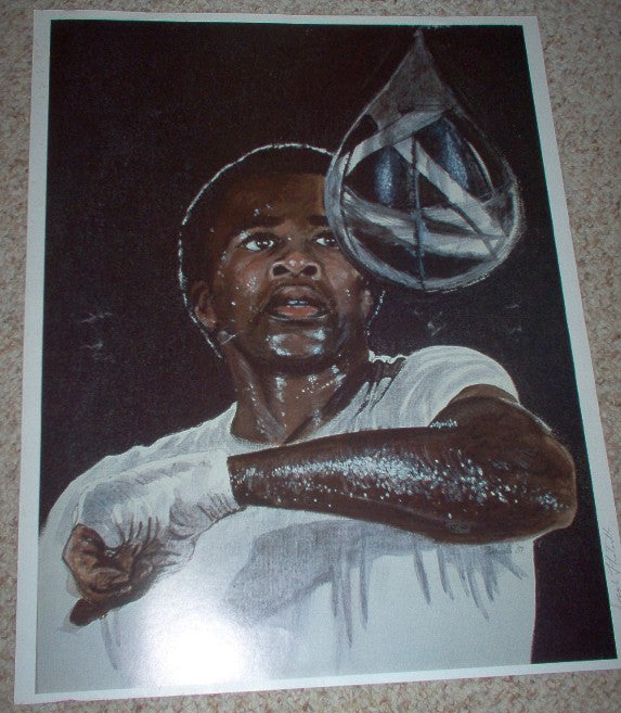 Sugar Ray Leonard - 16x20 Lithographed print Signed by the Artist