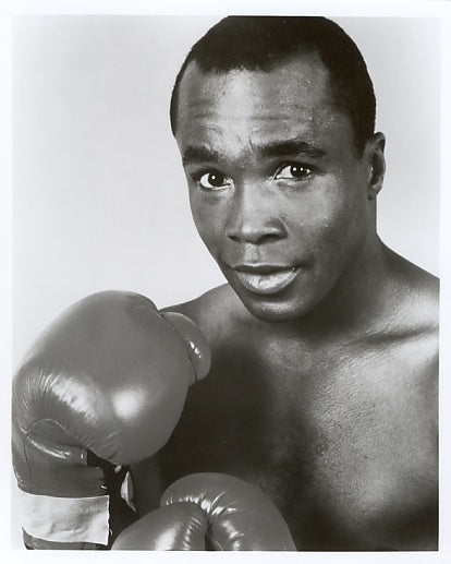 Sugar Ray Leonard - B&W 8x10 Boxing Photograph