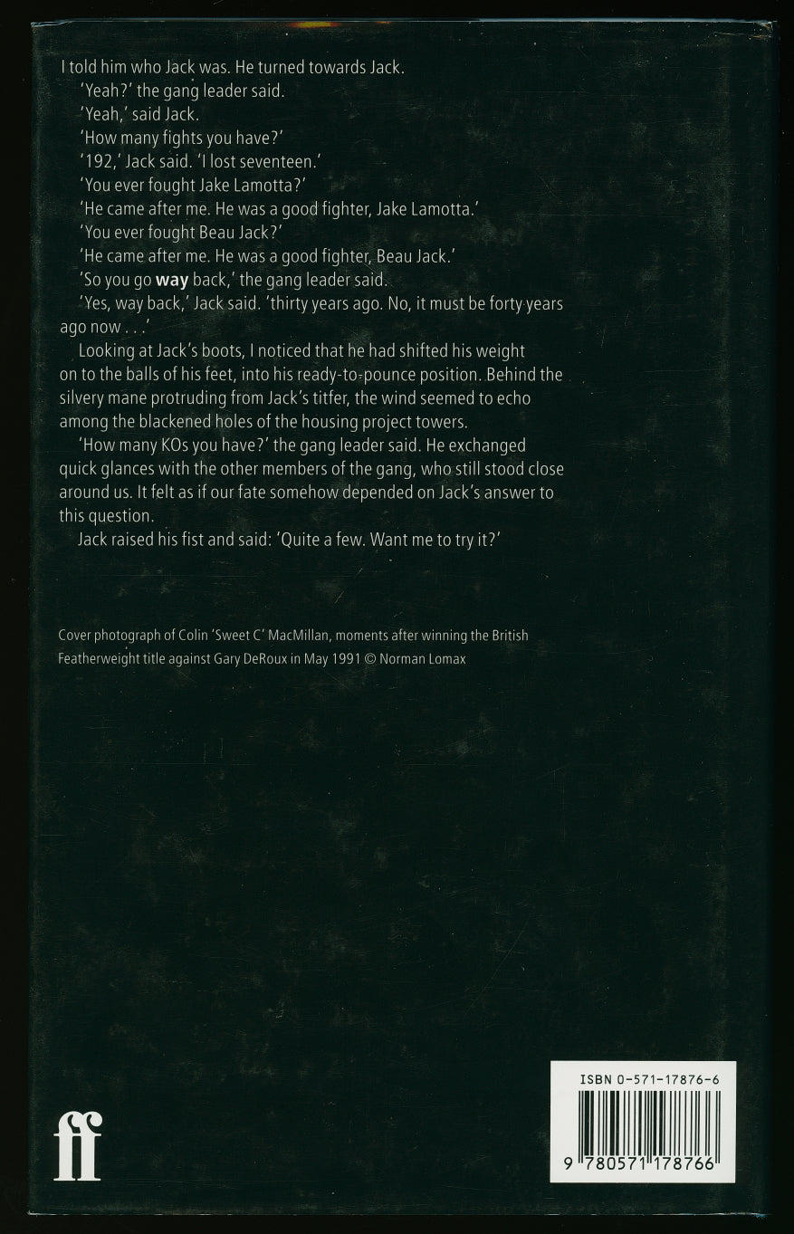 This Bloody Mary Is the Last Thing I Own : A journey to the end of boxing - Boxing Book by Jonathan Rendall - 1997 Edition - HC with/DJ
