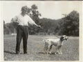 Tom Heeney - Vintage 1928 Boxing Press Photograph - with Dogs