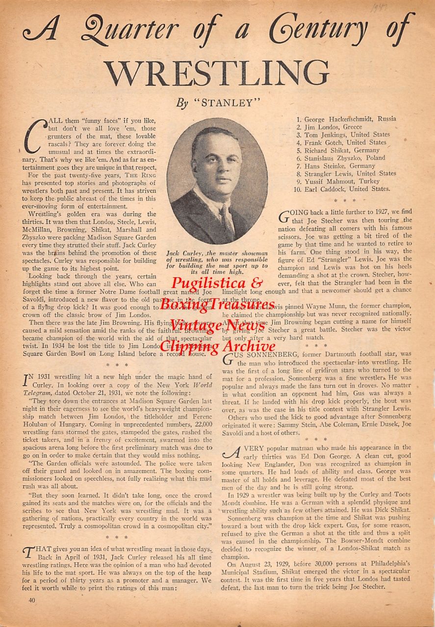 Boxing News Clipping #239 - Fight results from San Francisco, Cleveland, Kansas City, Nebraska and elsewhere