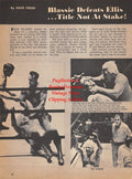 Wrestling News Clipping #155 - Cowboy Bob Ellis vs. Fred Blassie, The Hines Boys, Red Roberts, Jack Vashiak