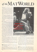 Wrestling News Clipping #164 - Jim Londos vs. Everett Marshall and Dick Shikat