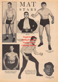 Wrestling News Clipping #172 - Leroy McGuirk, Lou Thesz, Jackie James, Dick Shikat, Kimon Kudo, Sandor Szabo, Edward Payson Meske, Lee Wyckoff, Bill Sledge