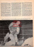 Wrestling News Clipping #179 - George Bollas "The Zebra Kid" vs. Jimmy Mitchell, Ann Spencer vs. Georgia Brown