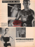 Wrestling News Clipping #182 - Buddy Rogers, Penny Banner, Bob Leonard, Dick Afflis, Al Costello, Roy Heffernan, Wild Red Barry