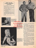 Wrestling News Clipping #195 - Dick Torio vs. Gino Angelo, Tiny Anderson, Big Boy Brown, Bette Krieger, Little Beaver vs. Billy The Kid, Carlos Maliano vs. Tosh Togo