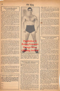 Wrestling News Clipping #200 - Joe Lynam