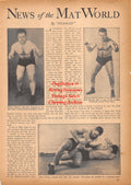 Wrestling News Clipping #233 - Bibber McCoy, Red Russell, Dean Detton, Leroy McGuirk, Fred Von Schacht, Sandor Szabo