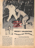 Wrestling News Clipping #24 - Rocky Valentine vs. Bobo Brazil