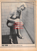 Wrestling News Clipping #66 - Judy Grable, Fabulous Moolah, Kiyoka Sieto