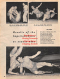 Wrestling News Clipping #39 - Logger Larson, Red Vagnone, Little Beaver, Tom Thumb, Mario de Souza, Pat Meehan, Benito Gardini