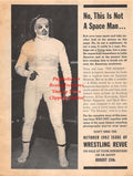 Wrestling News Clipping #55 - The Mummy, Rito Romero, Antonino Rocca, Bearcat Wright, Don Slatton, Gene Kiniski, Sky Hi Lee