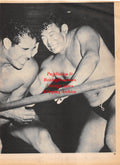 Wrestling News Clipping #62 - Cowboy Bob Ellis vs. Duke Keomuka, Tim Woods