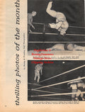 Wrestling News Clipping #83 - Edouard Carpentier, Killer Kowalski, Dick The Bruiser, Joe Walcott, Nell Stewart vs. Ella Wladek