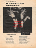 Wrestling News Clipping #86 -Gino Nicolini vs. Henry Lenz, Ernie and Emil Dusek, Verne Gagne, Yukon Eric, George Dusette, Tommy Martindale